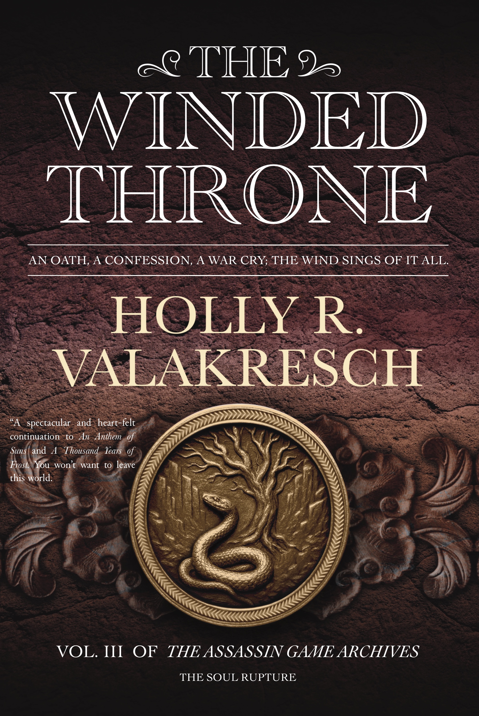 The Winded Throne (The Assassin Game Archives, #3)