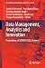 Data Management, Analytics ...