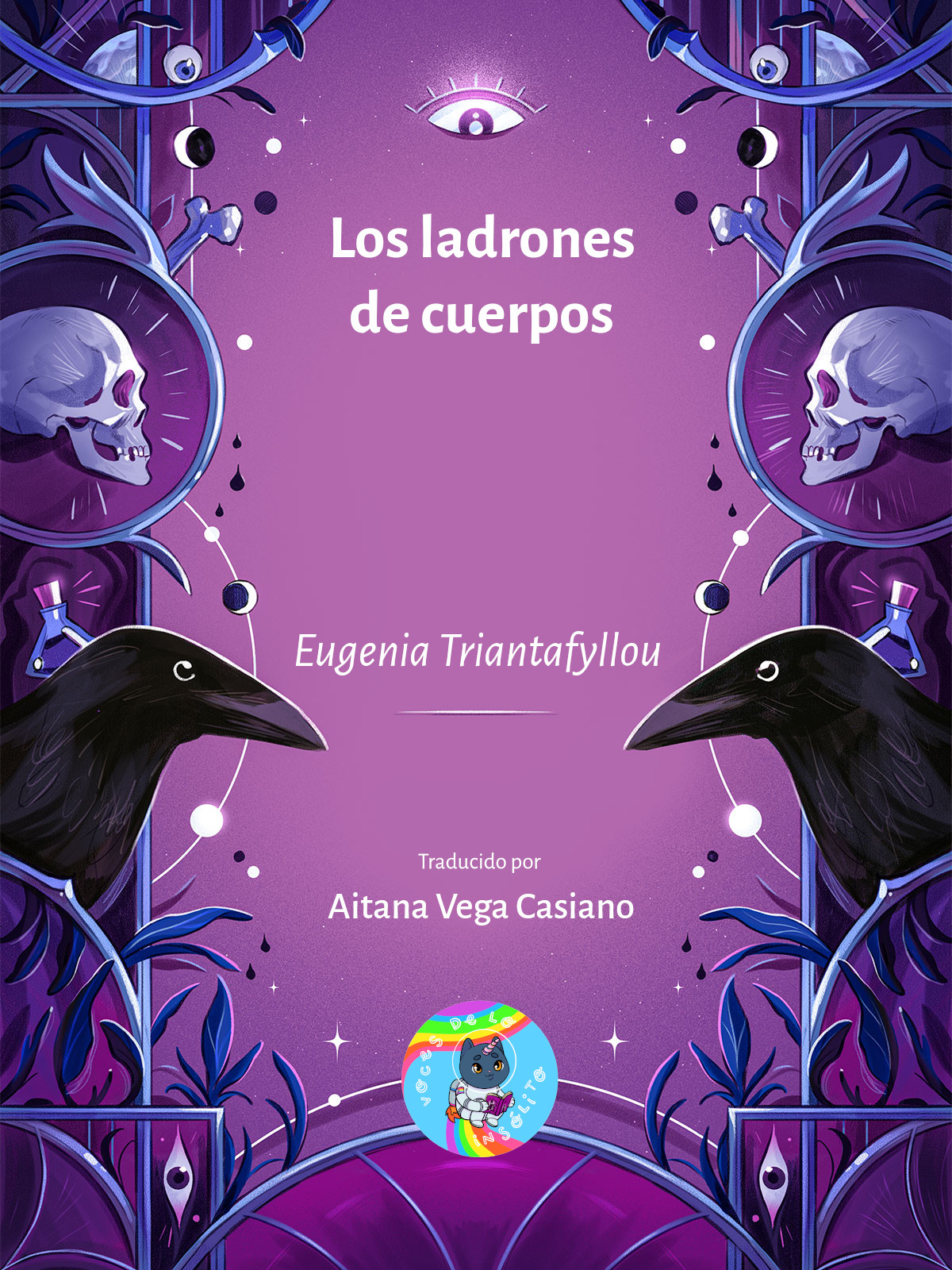 Portada de Los ladrones de cuerpos, de Eugenia Triantafyllou