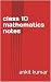 class 10 mathematics notes