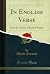 In English Verse: From the ...