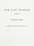 The Last Sunday: Inspired B...