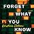 Forget What You Know: A Wall Street Thriller of Corruption, Secrets, and Sisterhood