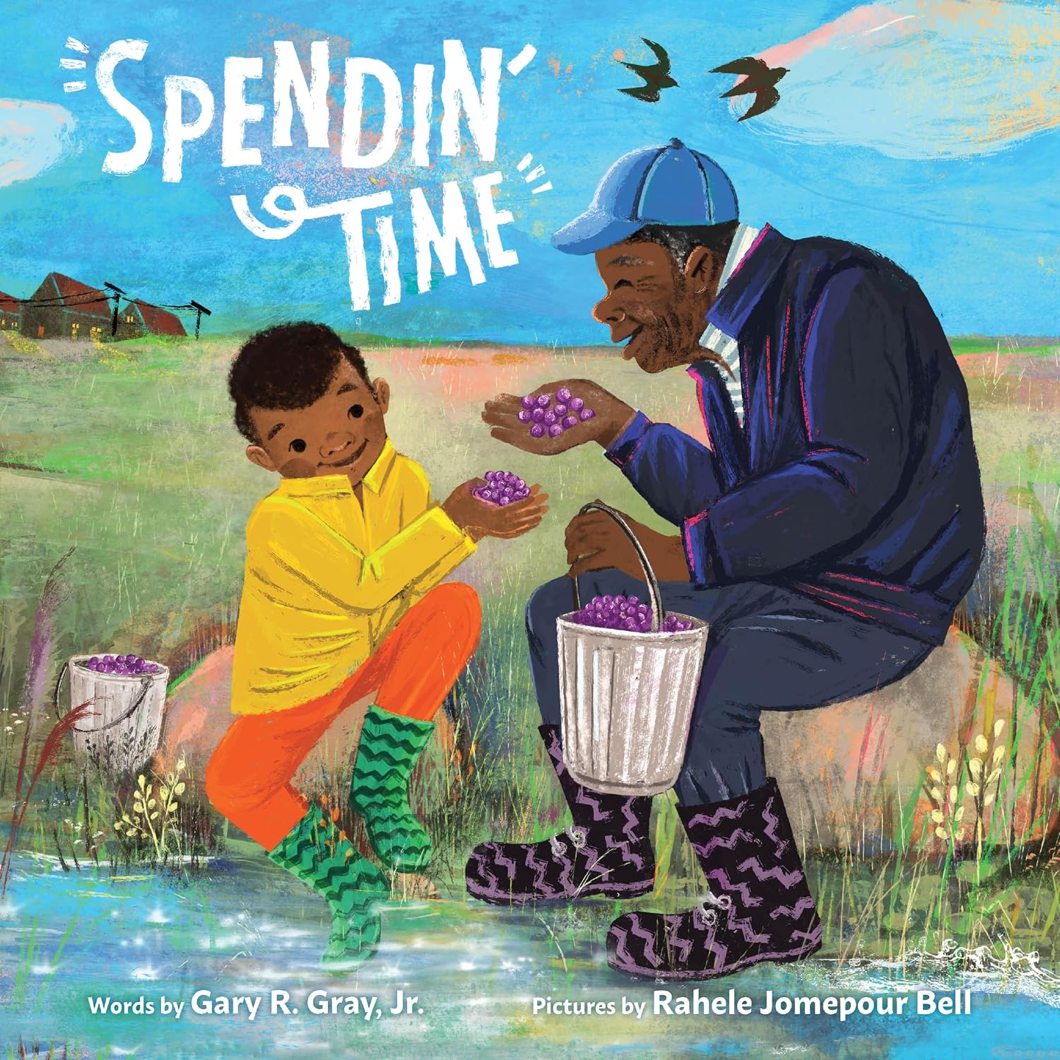 Spendin’ Time: A Picture Book about Family and Slowing Down, for Kids (Ages 4-8)
