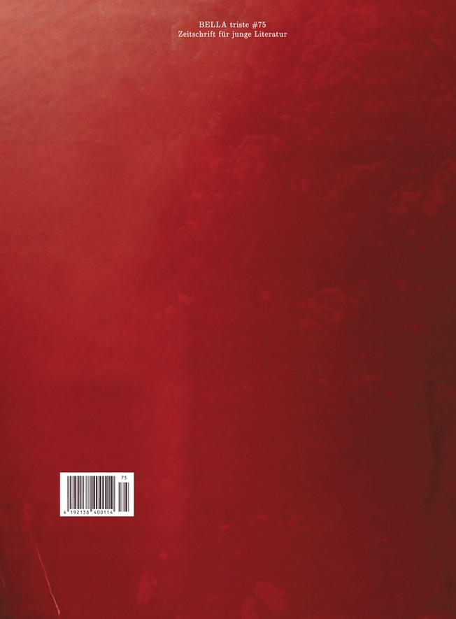 BELLA triste #75. Zeitschrift für junge Literatur