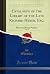 Catalogue of the Library of...