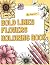Large Bold Lines Flowers Coloring Book by SH MIND LABS