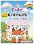 Cute Animals Coloring Book:...