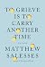 To Grieve Is to Carry Anoth...