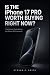 Is the iPhone 17 Pro Worth ...