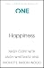 Happiness: Your route-map t...
