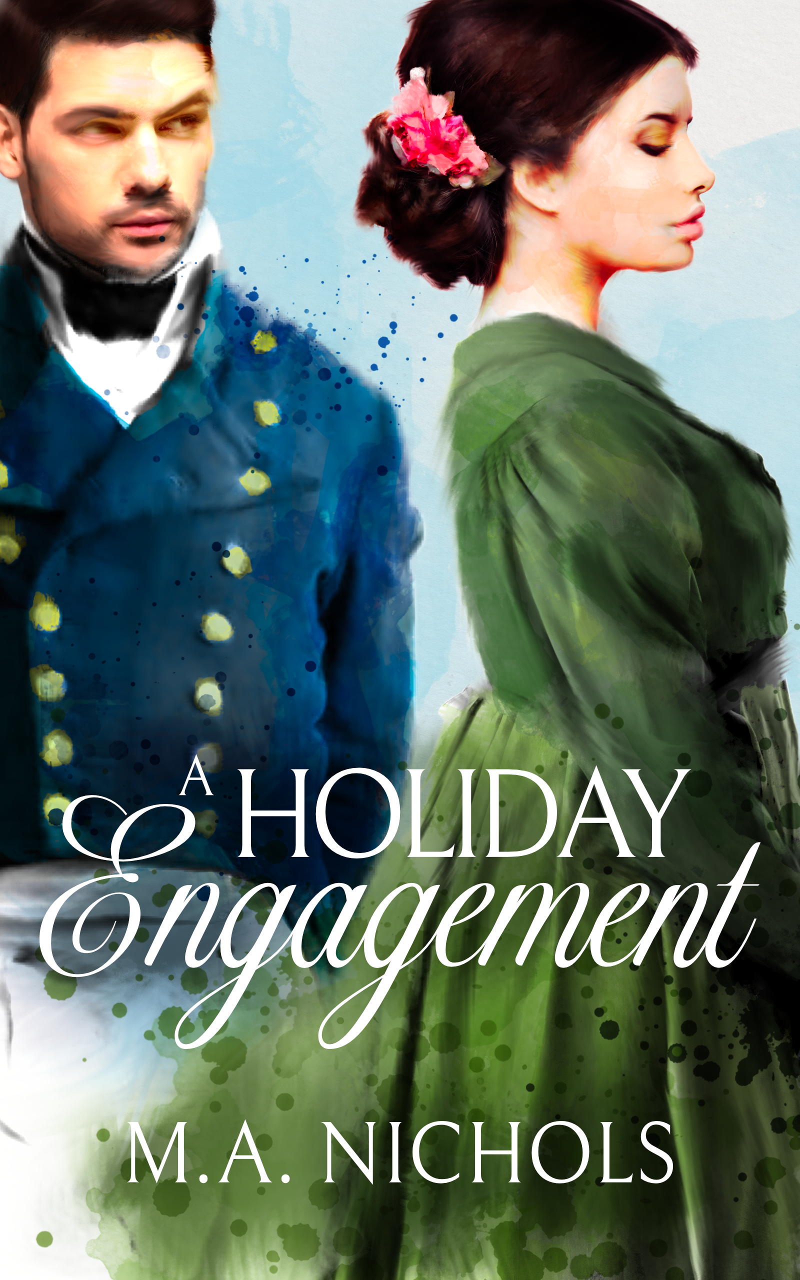 A Holiday Engagement (Christmas Courtships, #1; Generations of Love, #14)