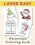 Large Easy Christmas Colori...