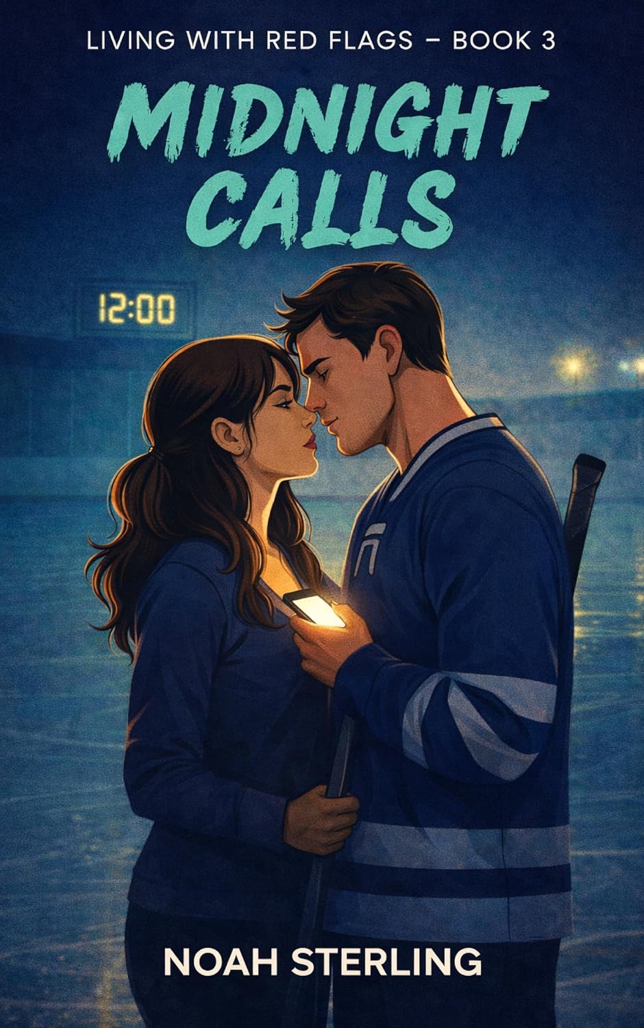 Midnight Calls: A Second-Chance College Sports Romance (Living With Red Flags Book 3)