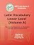 GIFT Latin Vocabulary, Lowe...