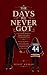 THE DAYS WE NEVER GOT: A Lo...