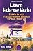 Learn Hebrew Verbs in the P...