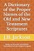 A Dictionary of the Proper ...