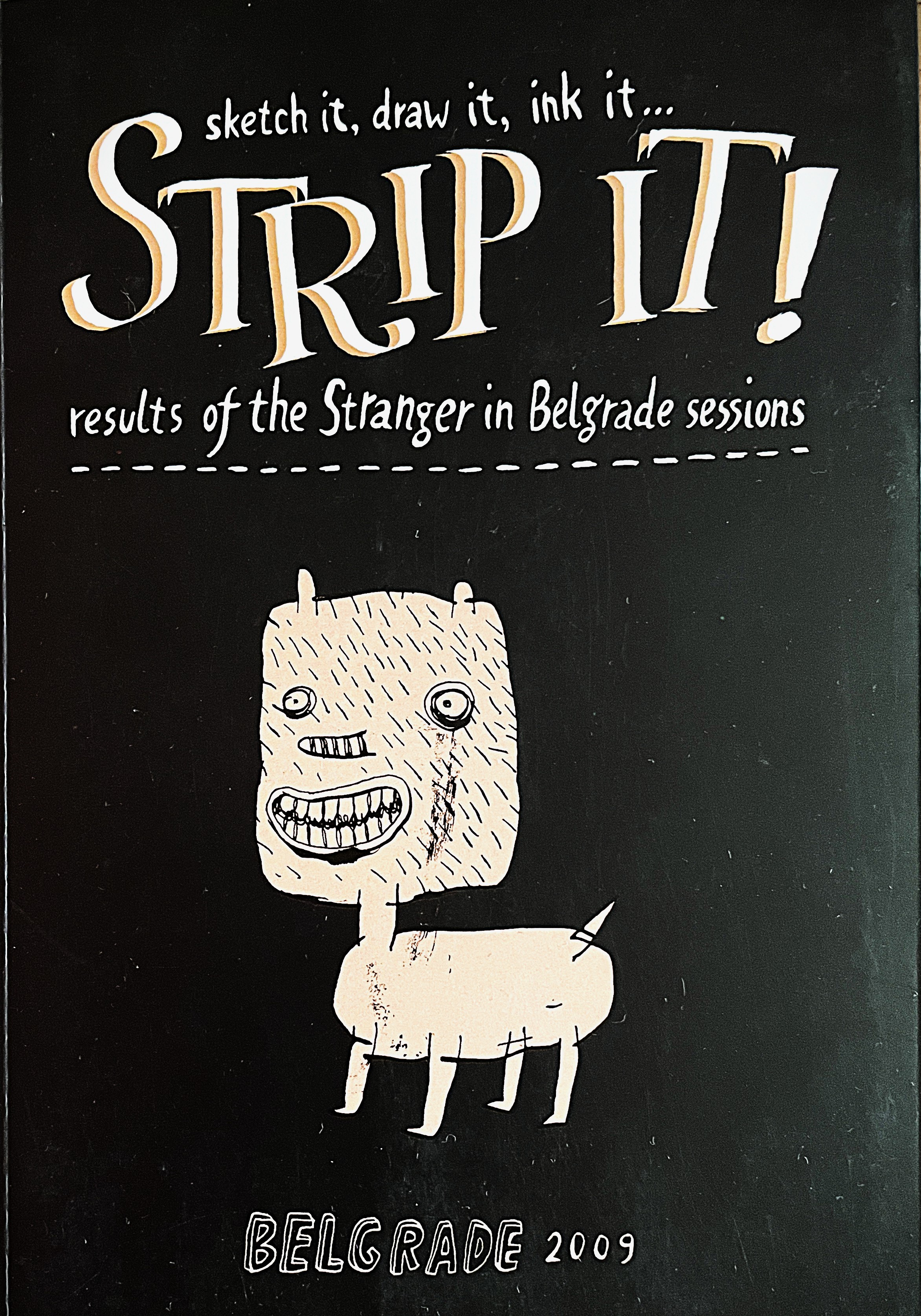 Strip it! Stranger in Belgrade