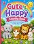 Cute & Happy Coloring Book:...