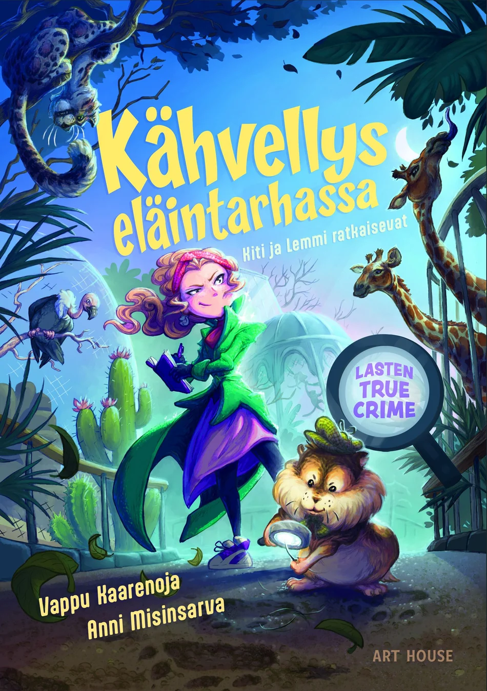 Read Kähvellys eläintarhassa (Kiti ja Lemmi ratkaisevat, #1)