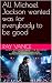 All Michael Jackson wanted ...