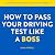 How to Pass Your Driving Te...