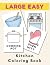 Large Easy Kitchen Coloring...
