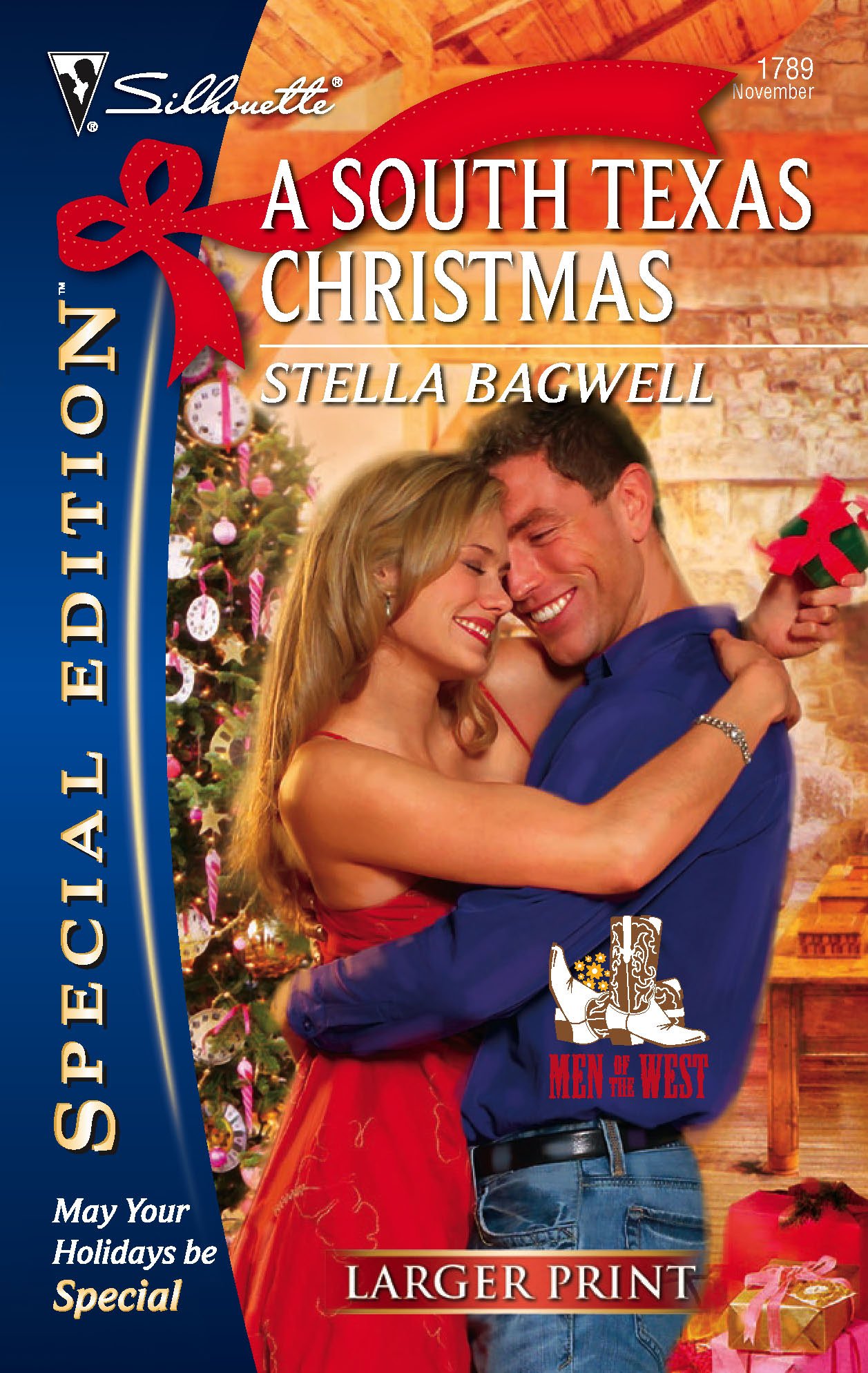 A South Texas Christmas (Men of the West #8)