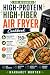 High-Protein High-Fiber Air Fryer Cookbook for Beginners by ALEX M. CARTER