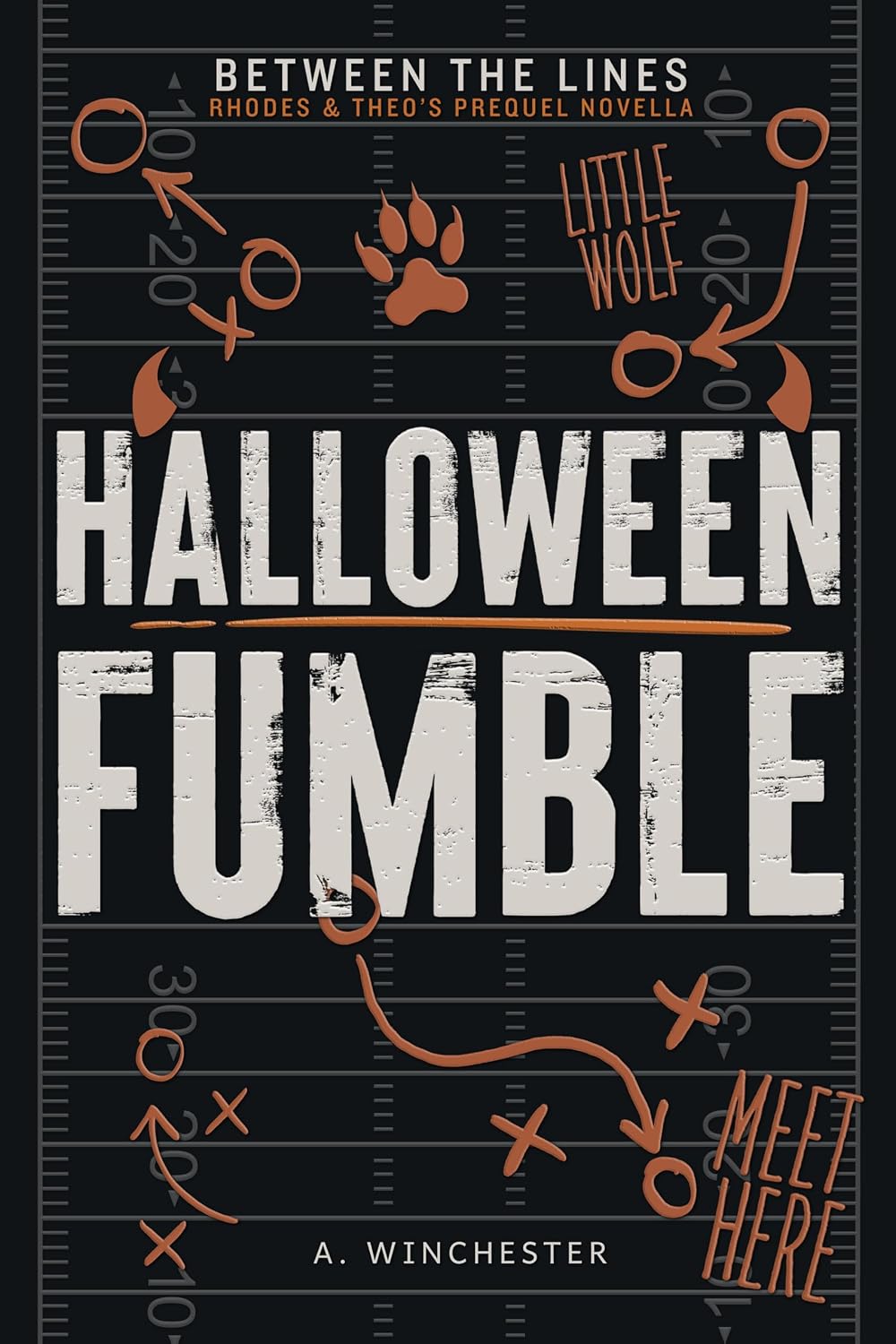 Halloween Fumble (Between The Lines, #0.5)