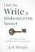How to Write a Shakespearea...