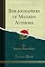Bibliographies of Modern Au...
