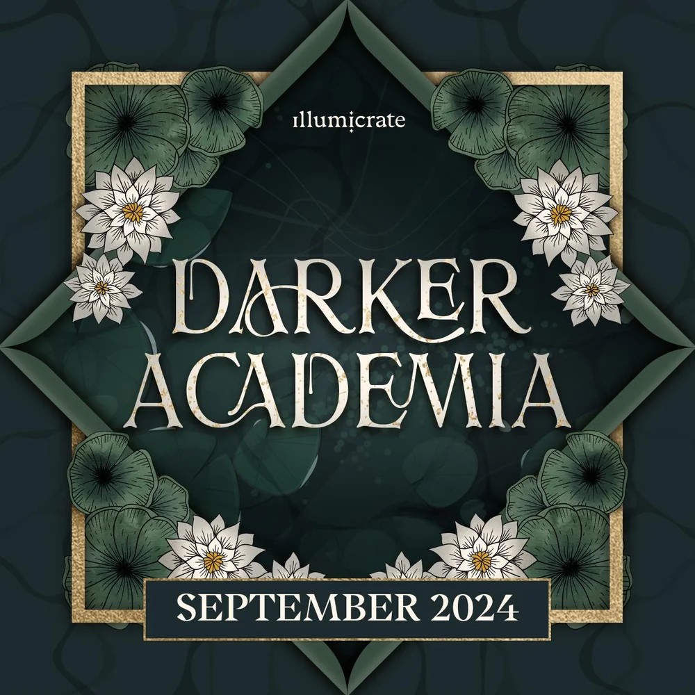 Full Box of A Dark and Drowning Tide by Allison Saft (Illumicrate 'Darker Academia' Exclusive) by Illumicrate