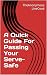A Quick Guide For Passing Y...