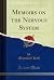 Memoirs on the Nervous System by Marshall Hall