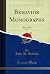 Behavior Monographs, Vol. 1...