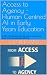 Access to Agency - Human Ce...