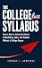 The Collegeless Syllabus by Thomas J. Armitage
