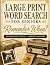 Large Print Word Search for...