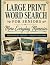 Large Print Word Search for...