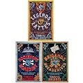 Travis Baldree Legends & Lattes Series 3 Books Collection Set: Legends & Lattes, Bookshops & Bonedust, Brigands & Breadknives)
