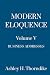 Modern Eloquence: Volume V:...