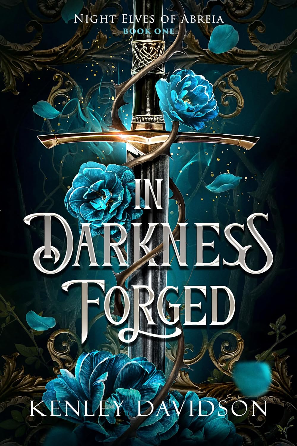Read In Darkness Forged (Night Elves of Abreia, #1)