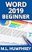 Word 2019 Beginner