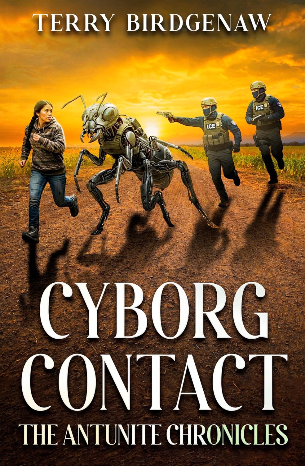 Read Cyborg Contact: A humorous first-contact, Cli-Fi adventure (The Antunite Chronicles Book 4)