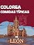 Colorea comidas típicas de ...