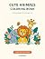 Cute Animals Coloring Book by Sreenivas