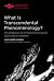 What Is Transcendental Phen...