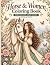 Horse & Women Coloring Book...